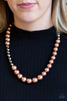 Power To The People - Copper Necklace Paparazzi