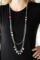 Modern Musical - Multi-Colored Necklace Paparazzi