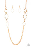 Fashion Fave - Gold Necklace Paparazzi