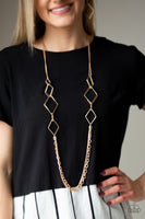 Fashion Fave - Gold Necklace Paparazzi