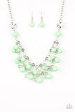 Seaside Soiree - Green Necklace Paparazzi