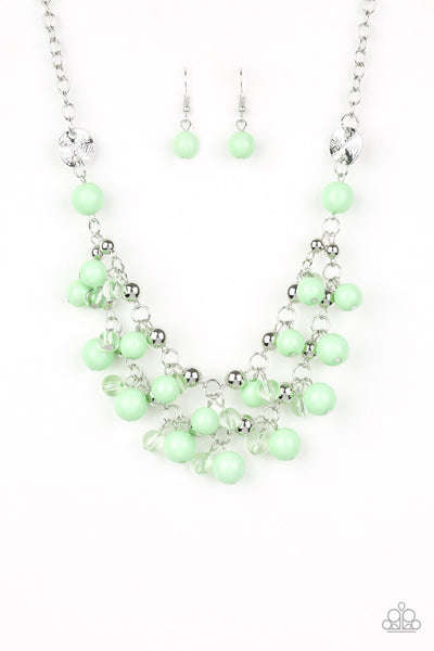 Seaside Soiree - Green Necklace Paparazzi