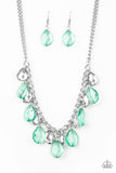No Tears Left To Cry - Green Necklace Paparazzi