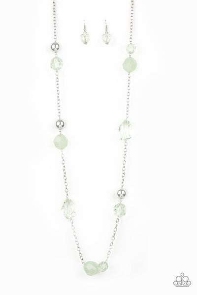 Royal Roller - Green Necklace Paparazzi