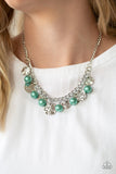 Seaside Sophistication - Green Necklace Paparazzi - Incoming