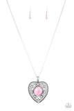 One Heart - Pink Necklace Paparazzi