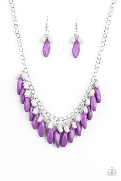 Bead Binge - Purple Necklace Paparazzi