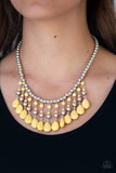 Rural Revival - Yellow Necklace Paparazzi