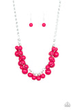 Walk This BROADWAY - Pink Necklace Paparazzi