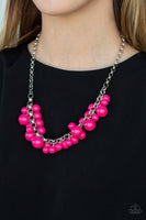 Walk This BROADWAY - Pink Necklace Paparazzi