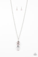 Crystal Cascade - Pink Necklace Paparazzi