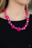 Dine and Dash - Pink Necklace Paparazzi