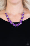 BRAGs To Riches - Purple Necklace Paparazzi