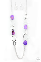 Kaleidoscope Coasts - Purple Necklace Paparazzi