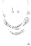 Radiant Reflections - Silver Necklace Paparazzi