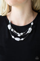 Radiant Reflections - Silver Necklace Paparazzi