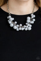 Walk This BROADWAY - Silver Necklace Paparazzi