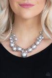 Broadway Belle - Silver Necklace Paparazzi