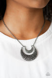 Get Well MOON - Silver Necklace Paparazzi