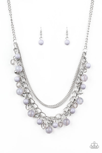 Wait and SEA - Silver Necklace Paparazzi