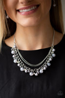 Wait and SEA - Silver Necklace Paparazzi