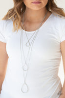 Make The World Sparkle - White Necklace Paparazzi