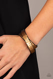 Under The SEQUINS - Gold Bracelet Paparazzi