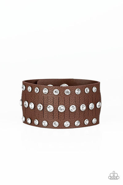 Now Taking The Stage - Brown Urban Bracelet Paparazzi