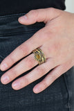 Modern Maven - Brass Ring Paparazzi