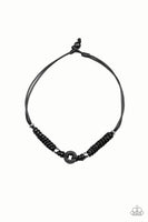 Beach Cruise - Black Urban Necklace Paparazzi