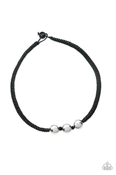 Pedal To The Metal - Black Urban Necklace Paparazzi