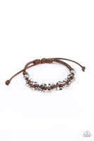 Ride The Rails - Brown Urban Bracelets Paparazzi