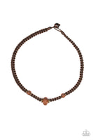 Maui Beach - Brown Urban Necklace Paparazzi