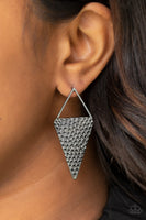 Have A Bite - Black Post Earring Paparazzi