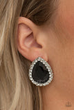 Dare To Shine - Black Earrings Paparazzi