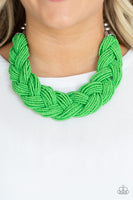 The Great Outback - Green Necklace Paparazzi