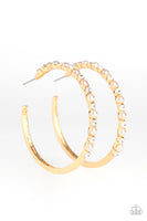 A Sweeping Success - Gold Hoop Earrings Paparazzi