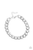 Leader Board - Silver Urban Bracelet Paparazzi