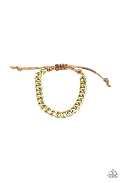 Blitz - Brass Bracelet Paparazzi