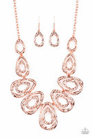 Terra Couture - Copper Necklace Paparazzi