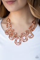 Terra Couture - Copper Necklace Paparazzi