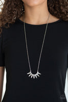 Empirical Elegance - White Necklace Paparazzi