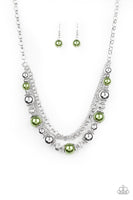 5th Avenue Romance - Green Necklace Paparazzi