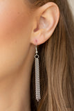 Terra Tassel - Black Necklace Paparazzi