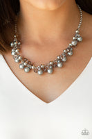 Duchess Royale - Silver Pearl Necklace Paparazzi