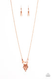 Trendsetting Trinket - Copper Necklace Paparazzi