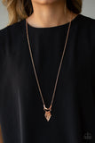 Trendsetting Trinket - Copper Necklace Paparazzi