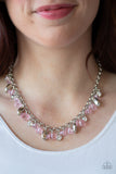 Downstage Dazzle - Pink Necklace Paparazzi