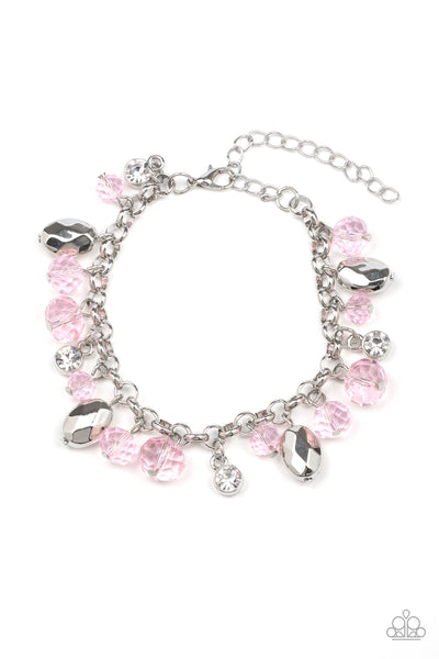 Dazing Dazzle - Pink Bracelet Paparazzi