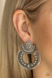 Texture Takeover - Silver Earrings Paparazzi